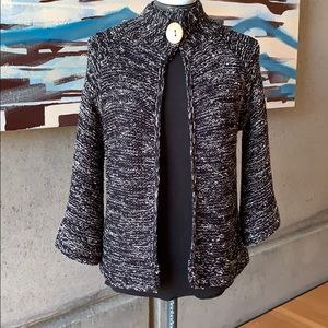 BCBGMaxAzria One Button Knit Cardigan Sweater